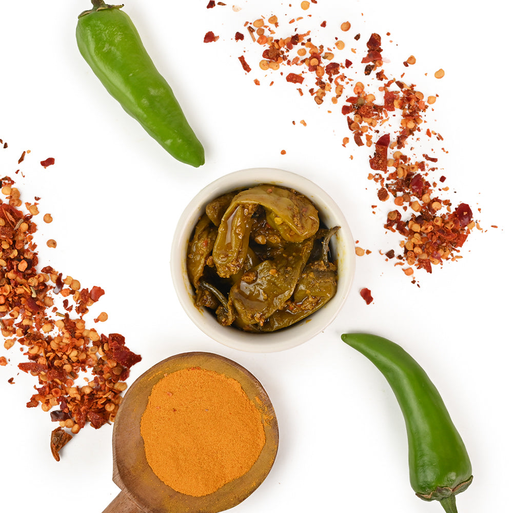Green Chilli Pickle